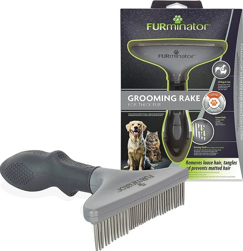 Furminator grooming rake - rake, for