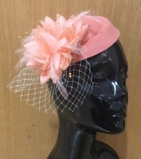 Fascinator Hat Pillbox Flower