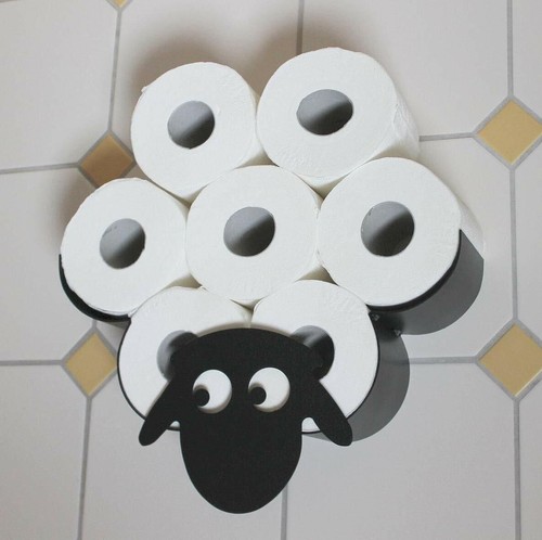 Black sheep toilet roll - sheep,