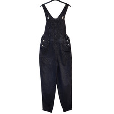 H&M Dungarees Washed Black