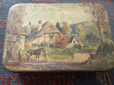 Empty Vintage Cottage Blue