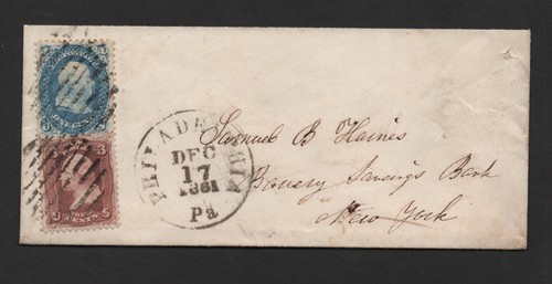 1861 civil war period cover - war,