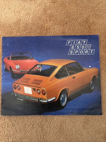 Fiat 850 sport coupe - fiat,