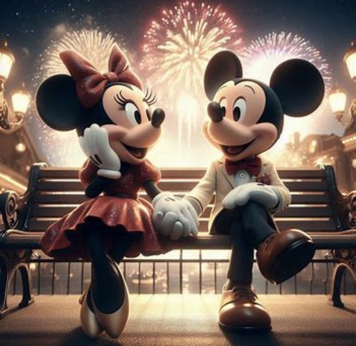 Mickey and minnie mouse - mickey,