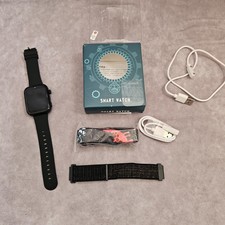 Okyuk 4G Kids Smart Watch GPS Tracker SOS Call Phone Alternative Ages 3-12 Black