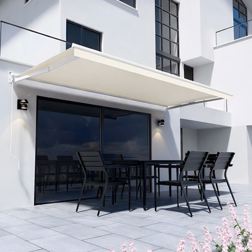 Essential manual patio awning - manual,