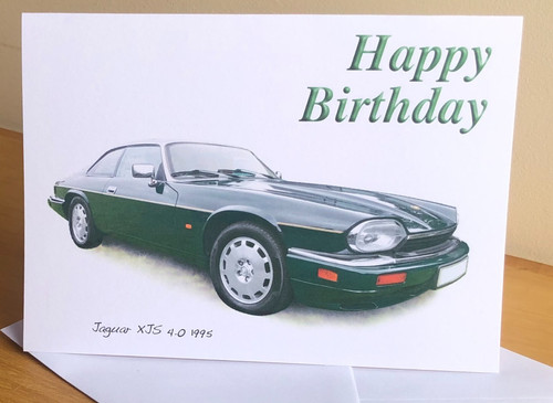 Jaguar xjs 1995 - jaguar, 5x7in