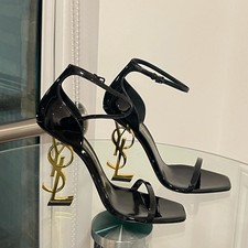 2025 selling European and American high heels with buckle and letter design 8CM