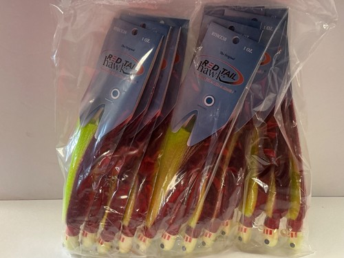 Red tail hawk jig - red,