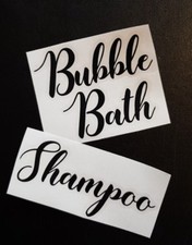 Sticker Label for Bathroom