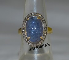 Real Tanzanite Gemstone Pave
