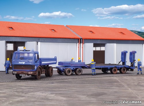 Kibri 18458 thw tipper - thw, mb
