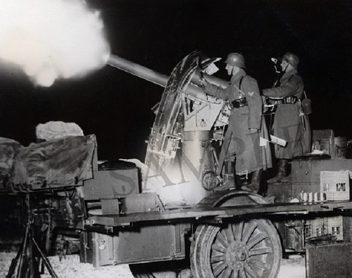 German soldiers firing - german,
