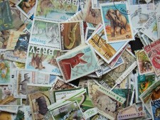 50 ANIMALS Postage Stamps All