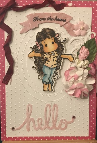 Magnolia tilda card sending - sending, a