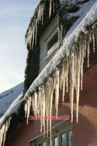 Photo icicles great - icicles, saxham