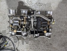 Dellorto DHLA E 45 Twin Not Weber SU carburettor with Manifold Adapter 1.6