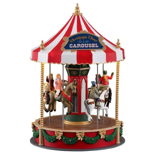 Lemax christmas cheer carousel - lemax,