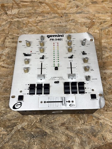 Gemini 540i mixer silver - gemini, dj