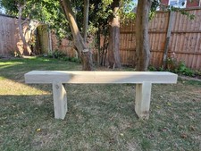 Wooden Garden 3 Seater  Sleeper Bench | Rustic Patio Outdoor Seating
