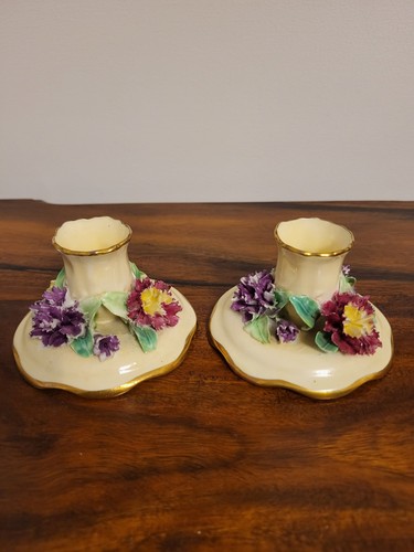 Pair vintage crown - pair,