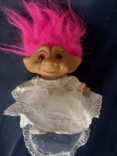Vintage bride troll doll - troll,