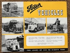 FODEN FR FG TIPPER TRUCK