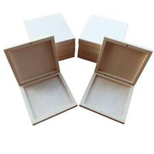 WOODEN CD BOX, SET OF 10, FOR