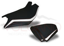 Ktm RC8 1190 2008-2016 Volcano Design Seat Cover White Kt002cB544 Anti slip