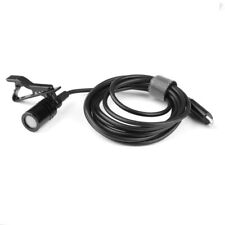 1.5m Mini Lavalier Clip-on Lapel Mic Microphone For Apple iPhone PC Recording UK