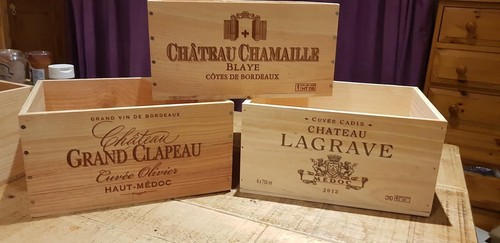 Pack french wooden wine - french,