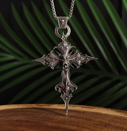 Gothic skull crucifix cross - gothic,