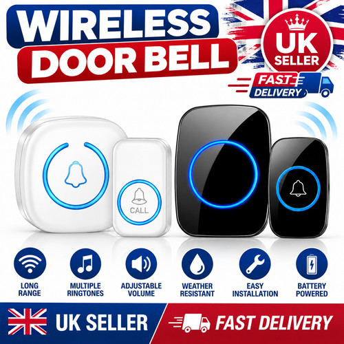 Wireless door bells waterproof - wireless,