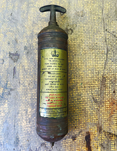 Vintage brass fire - vintage,,
