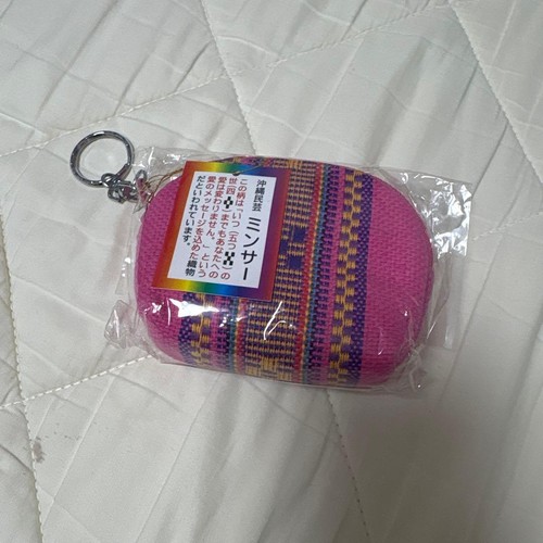 Okinawa pink coin case - pink,