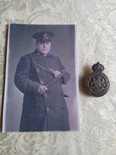 Antique Metropolitan Special Constable badge from World War 1 plus Photo