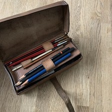 Vintage Leather Artists Pocket