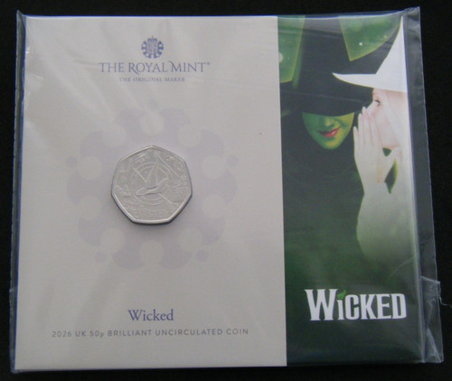 2026 years wicked 50p - 20, of
