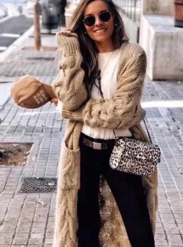 Zara bloggers camel cable - bloggers,