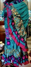 Recycled Silk Sari: Wrap Tie