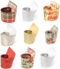 Christmas Cake Ribbon Frills