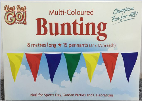 Multi coloured flags - coloured,