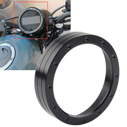 Cnc black speedometer cover - speedometer,
