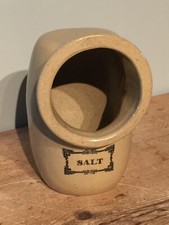 Antique MOIRA Stoneware Salt