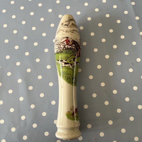 Vintage ceramic beer pump - vintage,