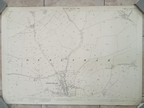 Ordnance survey map suffolk - ordnance,