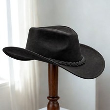 Genuine Leather Cowboy Hat