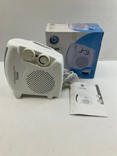 Blyss FH-901 Fan Heater 2200W Adjustable Thermostat White Portable