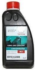 Genuine toyota red coolant - toyota,
