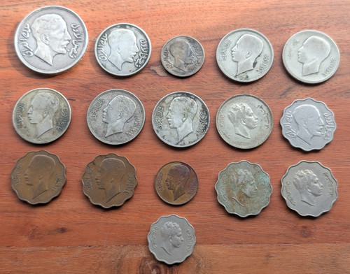 Lot old iraq - of, silver